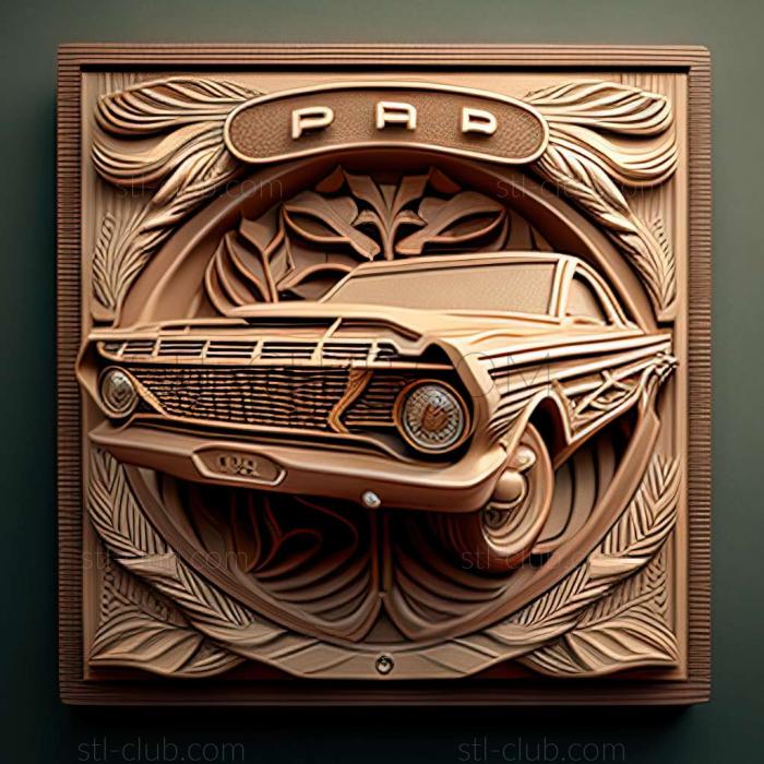 3D мадэль Ford Falcon (STL)
